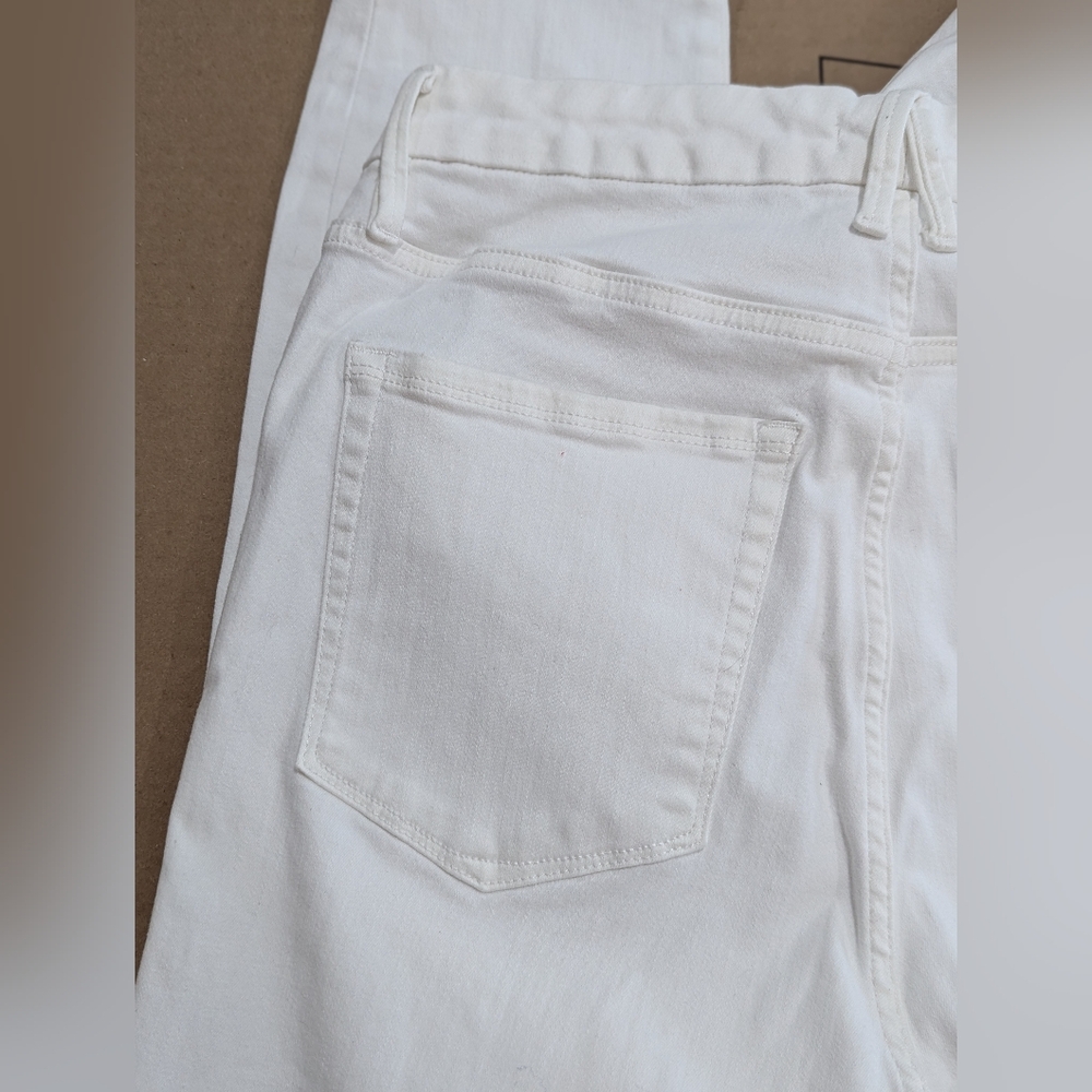 Good American White Skinny High Rise Jeans Size 16 Never Worn - Picture 10 of 12